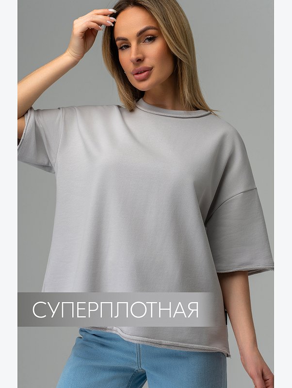 Женская футболка из футера Happyfox