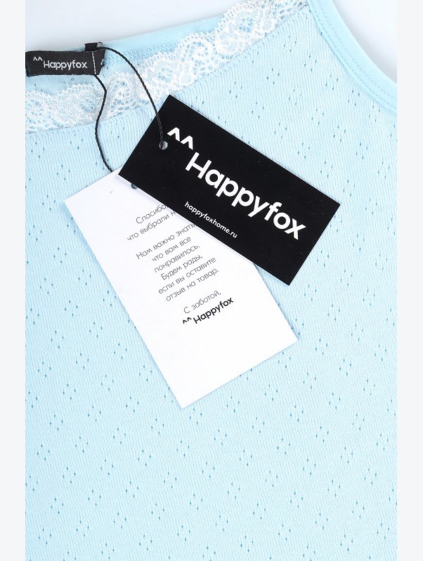 Женская пижама с шортами из ажурного хлопка Happyfox
