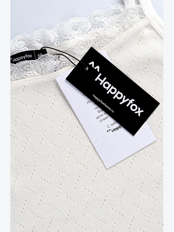 Женская пижама с шортами из ажурного хлопка Happyfox
