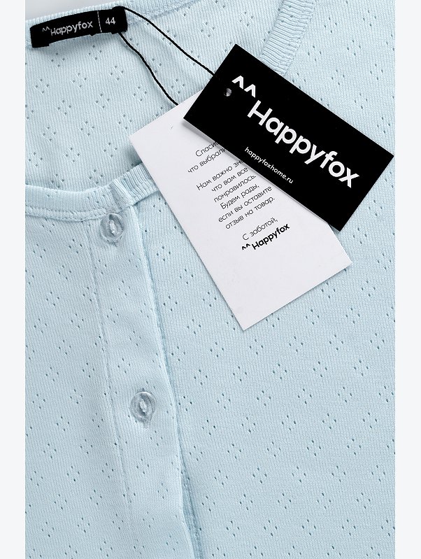 Женская пижама с брюками из ажурного хлопка Happyfox