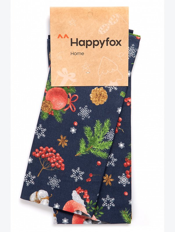 Набор полотенец из рогожки с петельками 2 шт Happy Fox Home