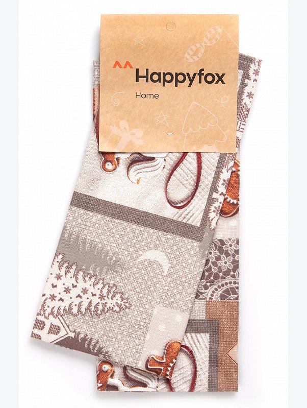 Набор полотенец из рогожки с петельками 2 шт Happy Fox Home