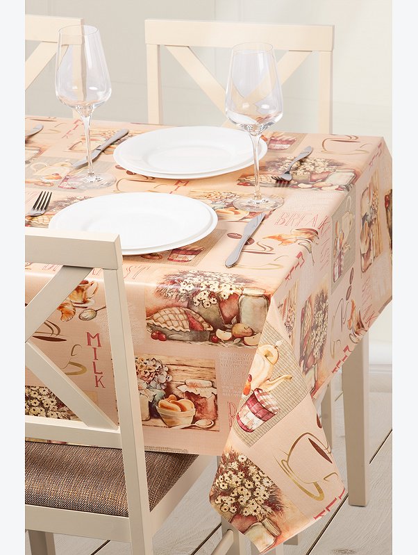 Скатерть-клеёнка из ПВХ Happy Fox Home