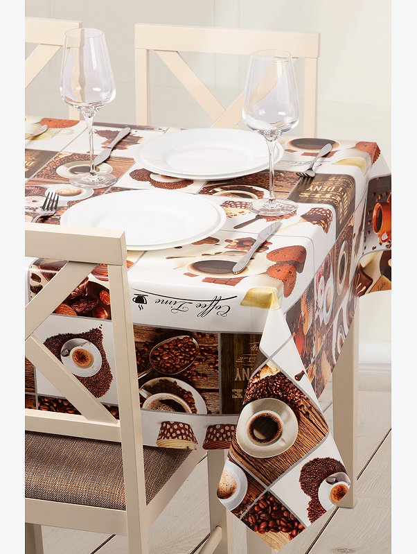 Скатерть-клеёнка из ПВХ Happy Fox Home