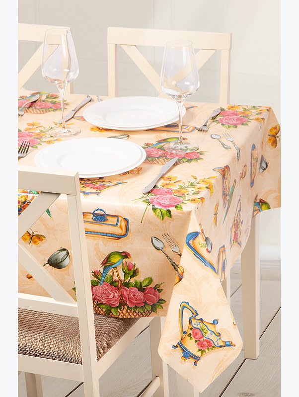 Скатерть-клеёнка из ПВХ Happy Fox Home