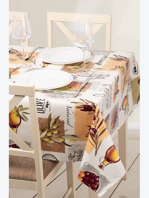 Скатерть-клеёнка из ПВХ Happy Fox Home