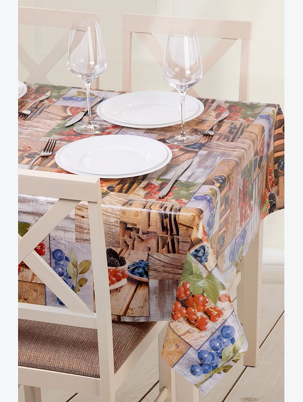 Скатерть-клеёнка из ПВХ Happy Fox Home