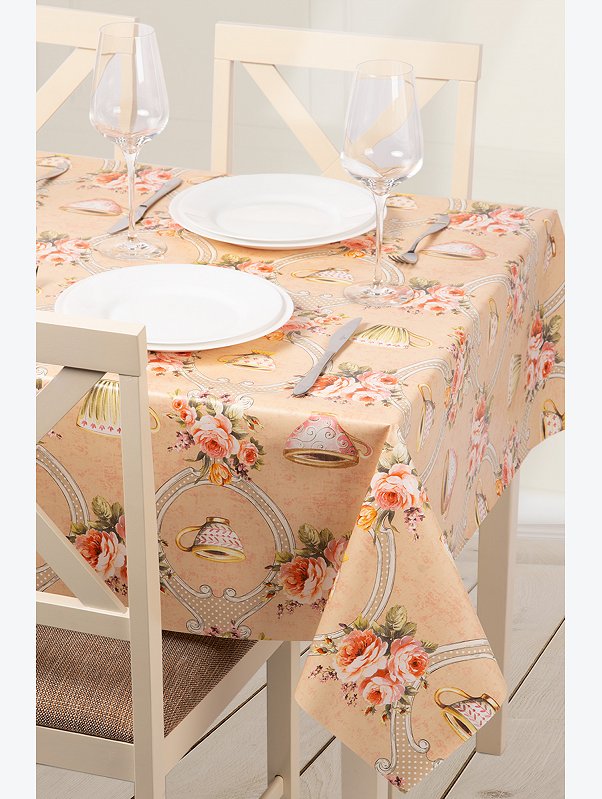Скатерть-клеёнка из ПВХ Happy Fox Home