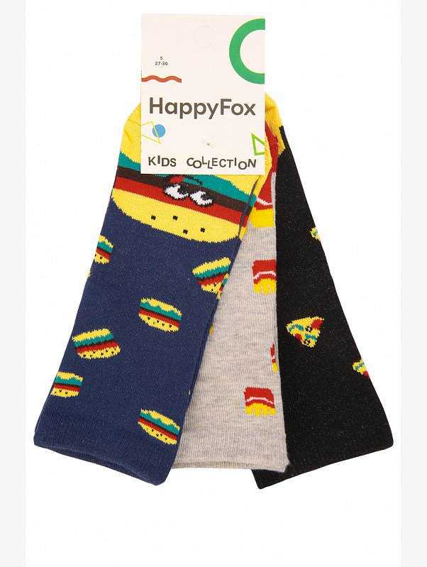 Носки детские 3 пары Happyfox
