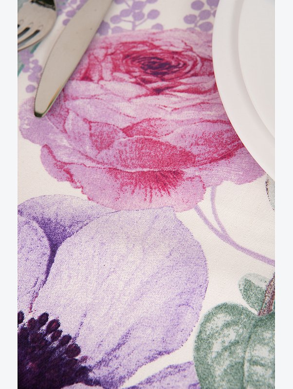 Дорожка на стол из рогожки 50x140 Happy Fox Home