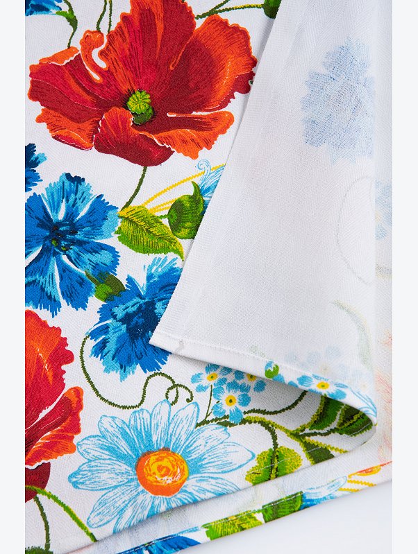 Дорожка на стол из рогожки 50x140 Happy Fox Home