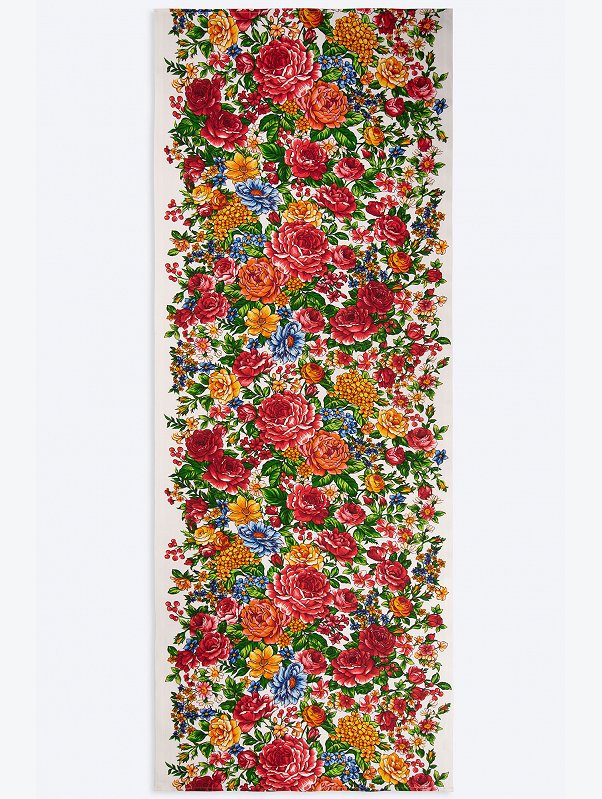 Дорожка на стол из рогожки 50x140 Happy Fox Home