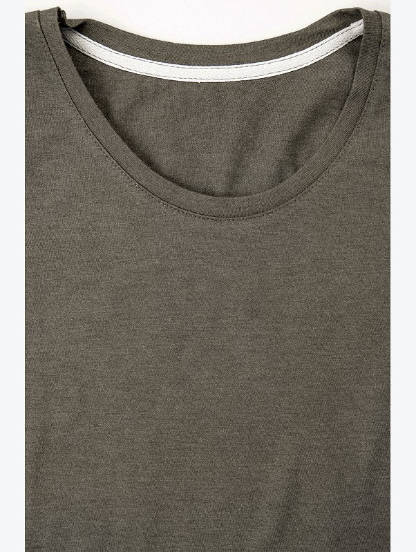 Базовая однотонная женская футболка Happyfox