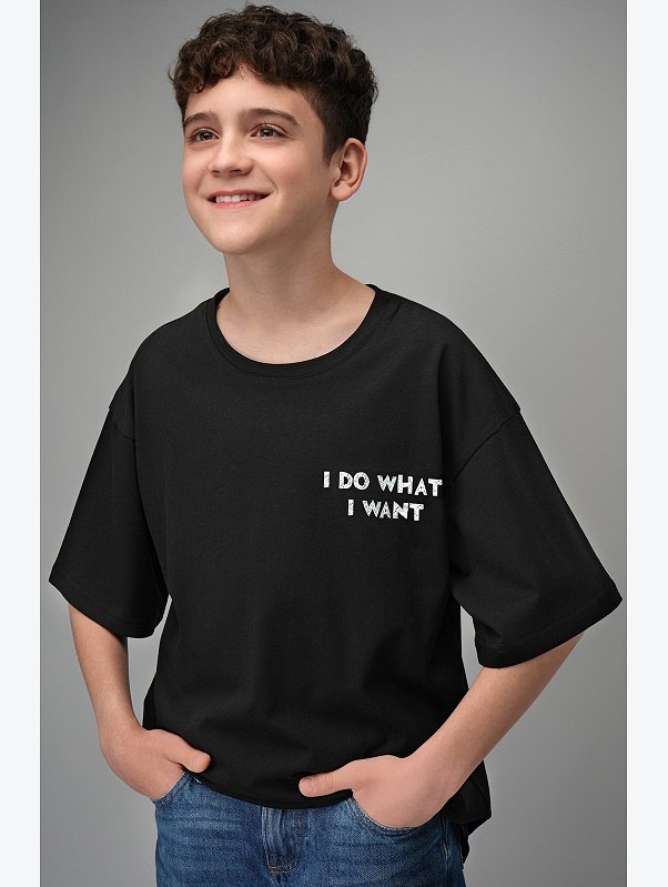 Детская футболка оверсайз Happyfox