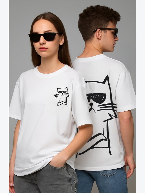 Детская футболка оверсайз Happyfox