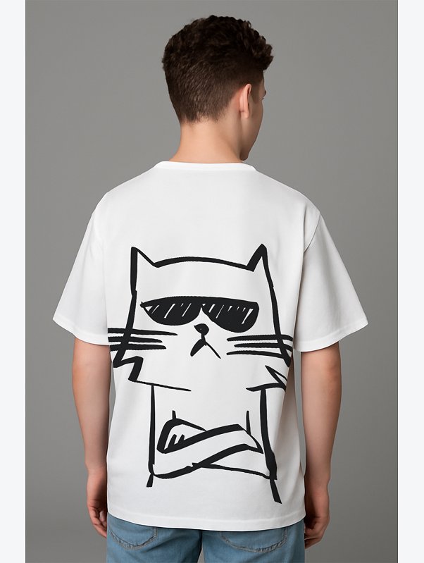 Детская футболка оверсайз Happyfox