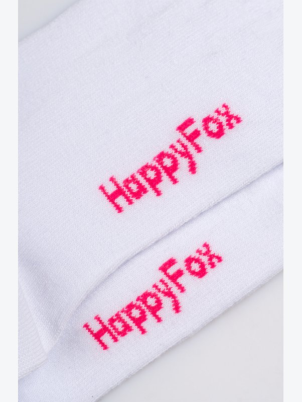 Носки с надписью Happyfox