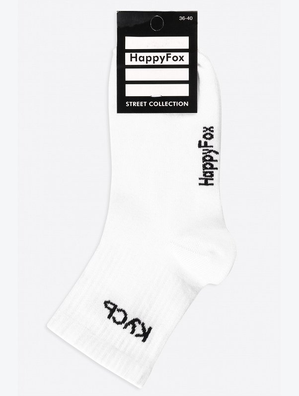 Носки с надписью Happyfox