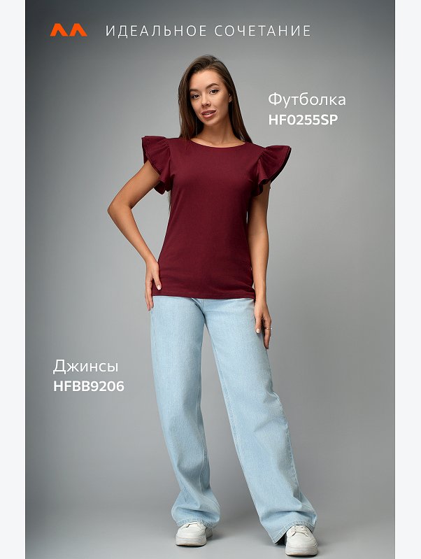Женская блузка с коротким рукавом Happyfox