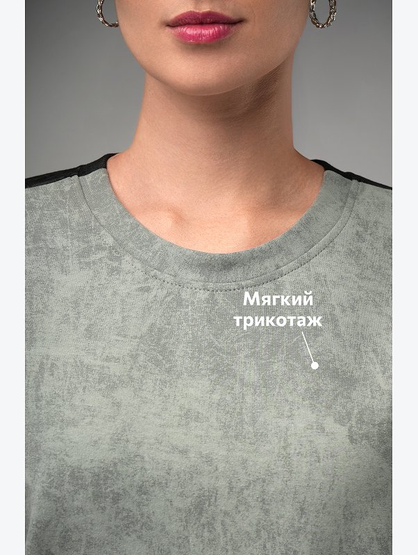 Женская двусторонняя футболка Happyfox