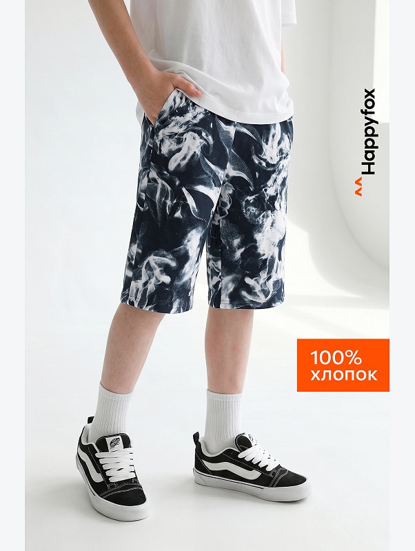 Хлопковые шорты для мальчика Happyfox