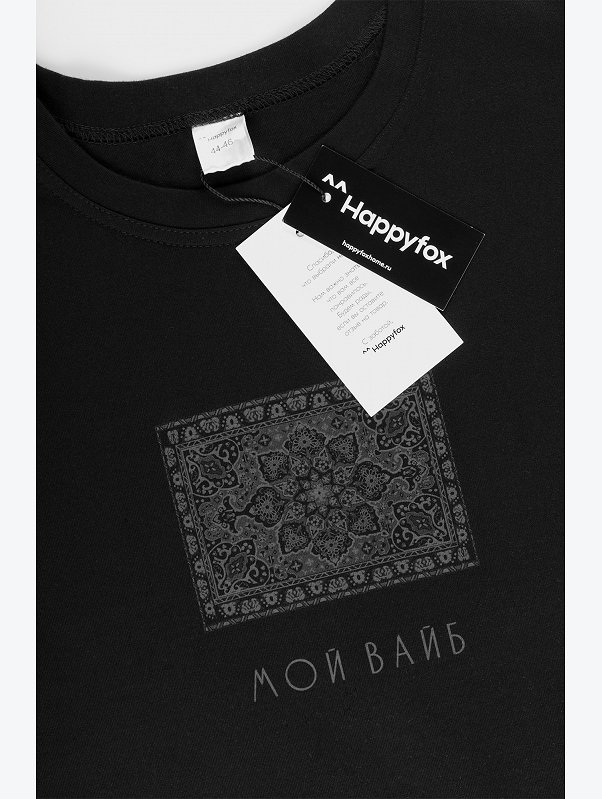 Футболка унисекс оверсайз Happyfox