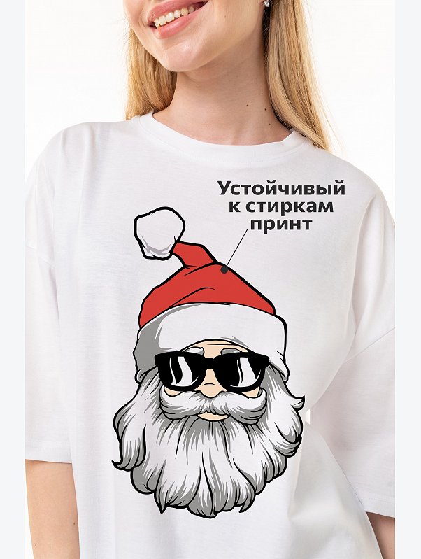 Футболка унисекс оверсайз Happyfox