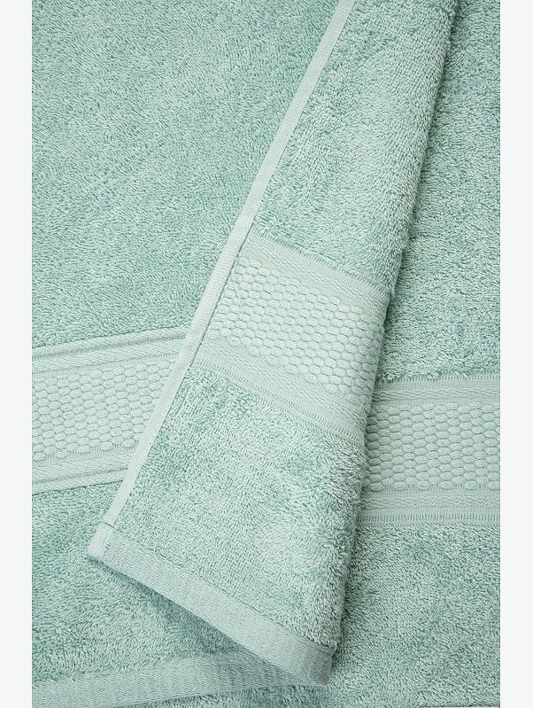 Большое махровое полотенце 100x150 Happy Fox Home