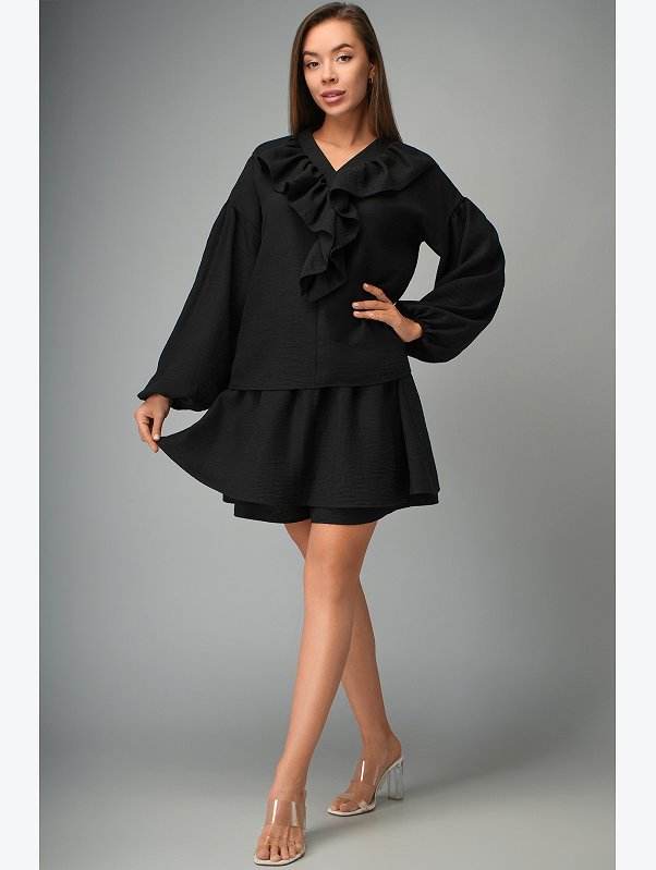 Женский льняной костюм Happyfox