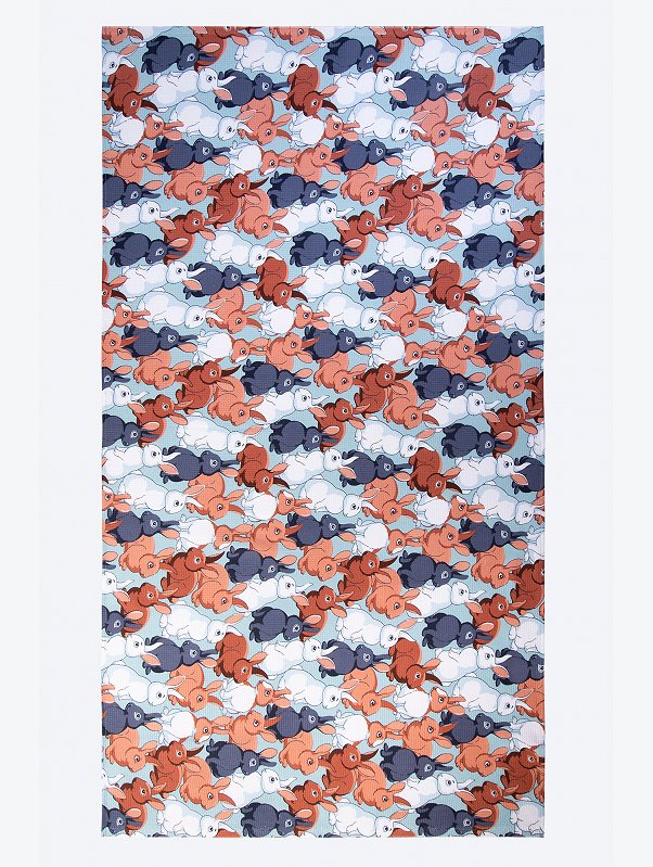 Полотенце пляжное вафельное 80Х150 Happy Fox Home