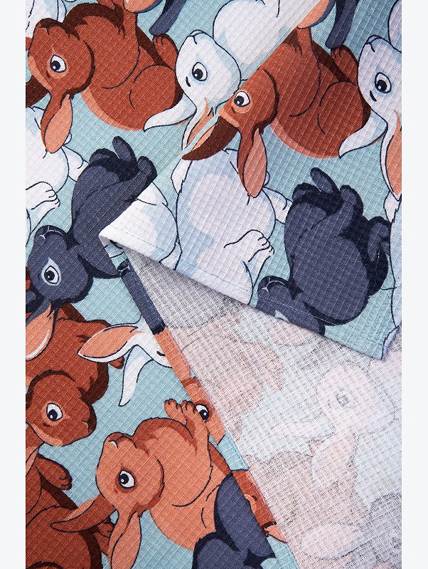 Полотенце пляжное вафельное 80Х150 Happy Fox Home