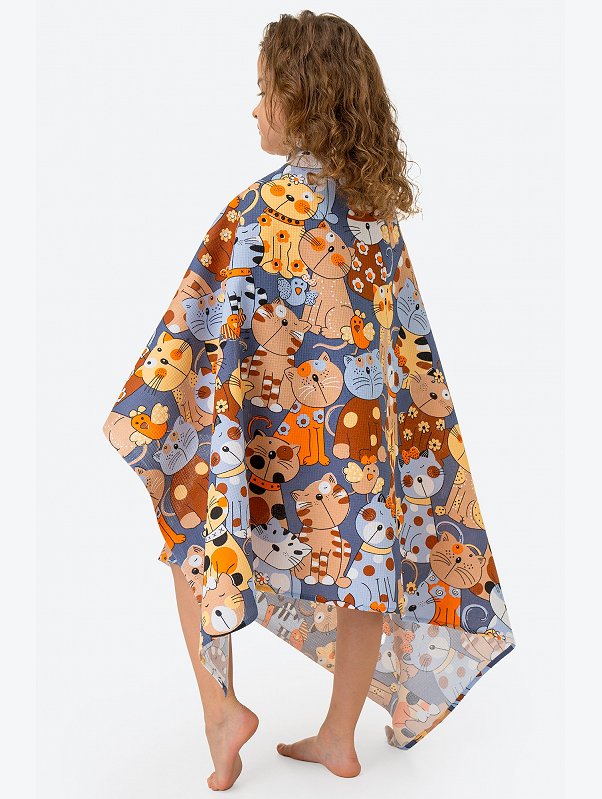 Полотенце пляжное вафельное 80x150 см Happy Fox Home