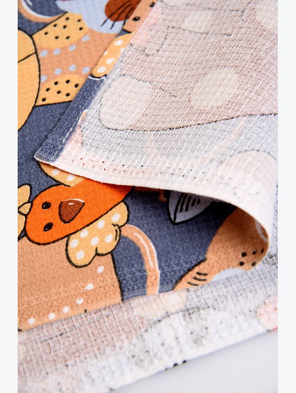 Полотенце пляжное вафельное 80x150 см Happy Fox Home