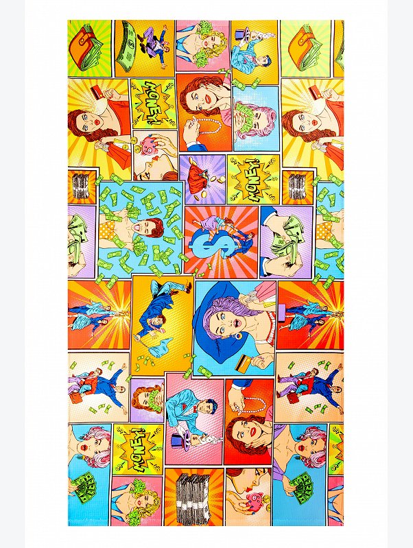 Полотенце пляжное вафельное 80x150 см Happy Fox Home