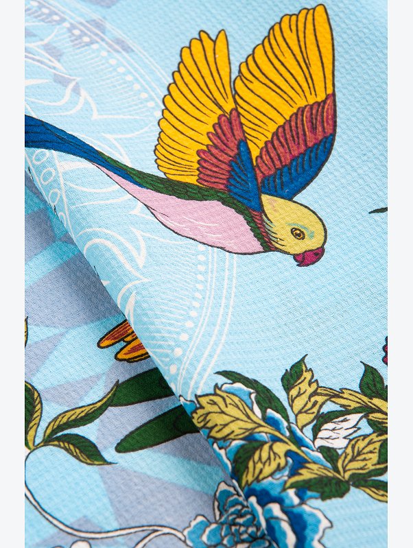 Полотенце пляжное вафельное 80x150 см Happy Fox Home