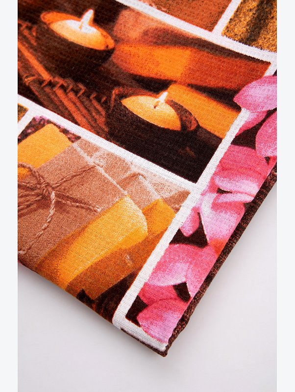 Полотенце пляжное вафельное 80x150 см Happy Fox Home