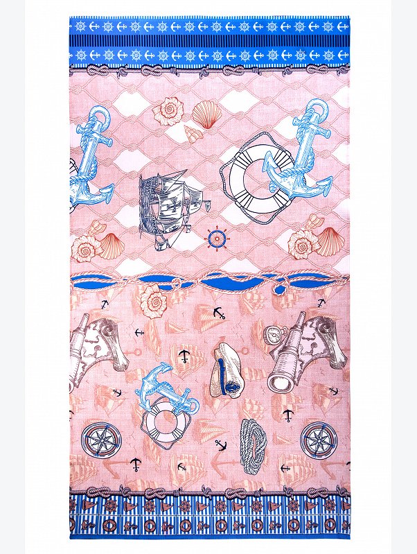 Полотенце пляжное вафельное 80x150 см Happy Fox Home