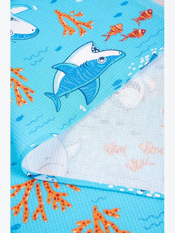 Полотенце пляжное вафельное 80Х150 Happy Fox Home