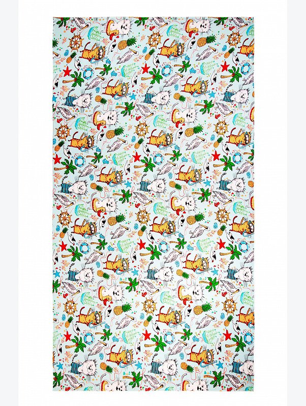 Полотенце пляжное вафельное 80Х150 Happy Fox Home