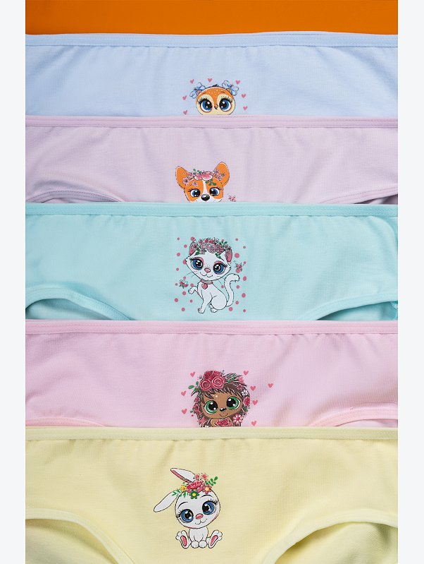 Трусы для девочки 5шт. Happyfox