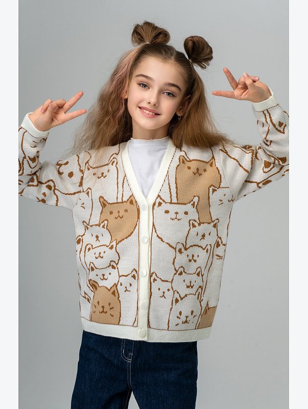 Кардиган для девочки Happyfox