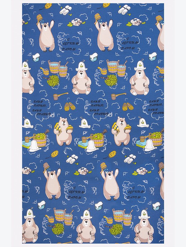 Полотенце пляжное вафельное 80Х150 Happy Fox Home