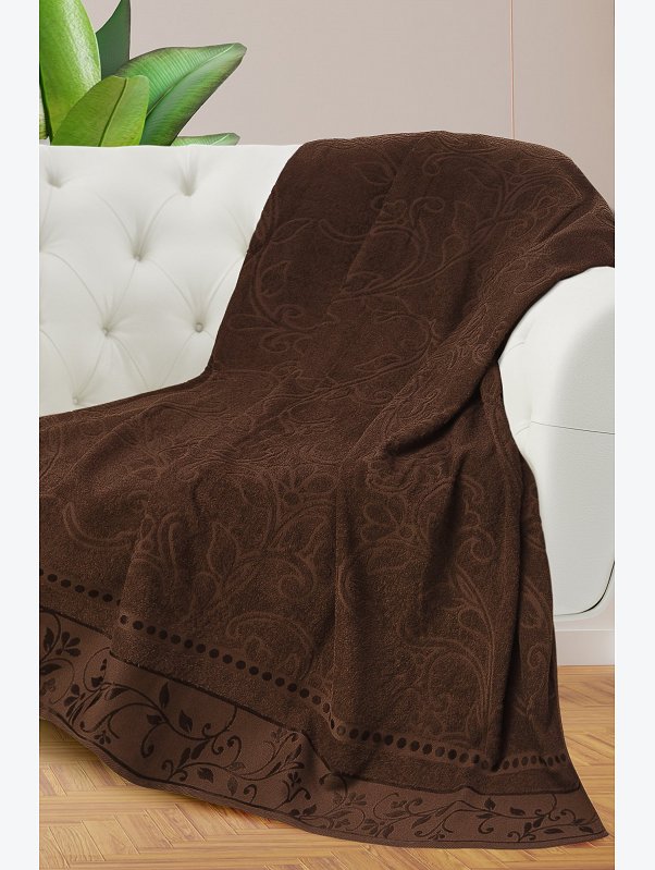 Махровая простыня 150Х212 Happy Fox Home