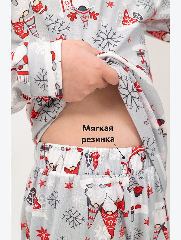 Детская новогодняя пижама Happyfox