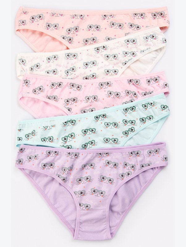 Женские трусы-слипы 5 шт. Happyfox