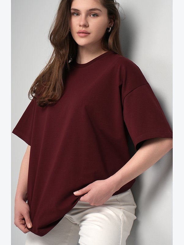 Женская футболка оверсайз Happyfox