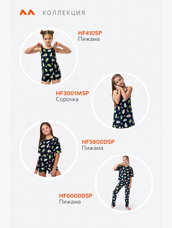 Сорочка для девочки Happyfox
