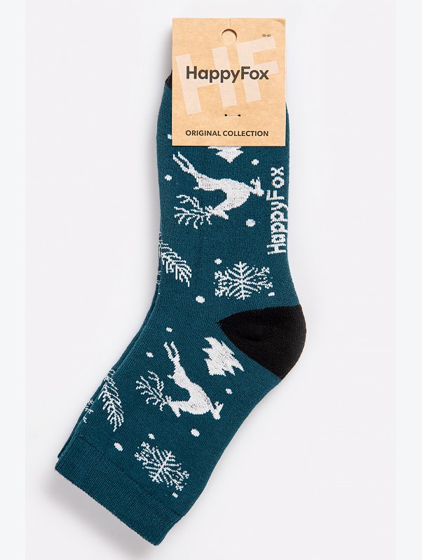 Женские махровые носки Happyfox