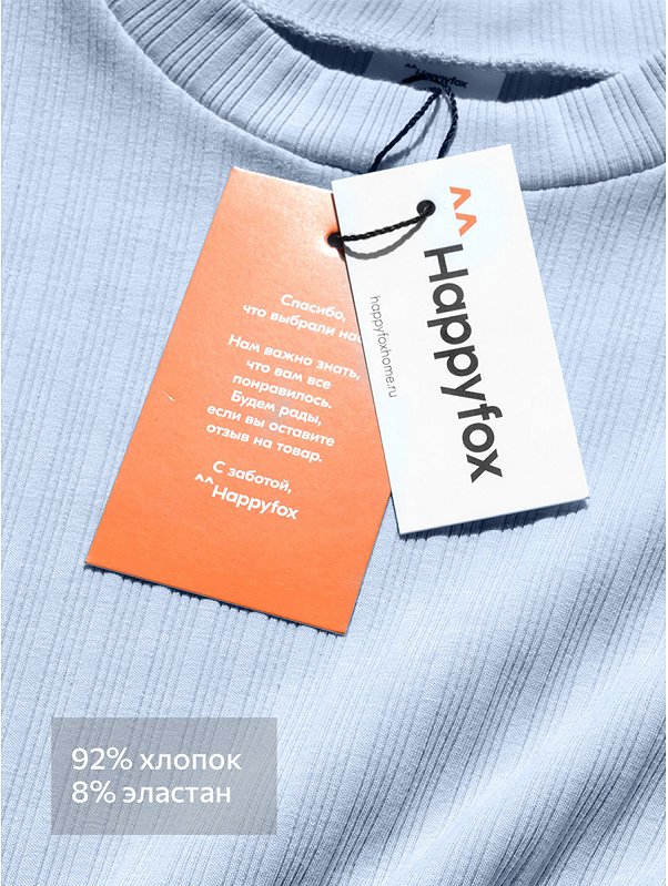 Блузка для девочки с длинным рукавом Happyfox