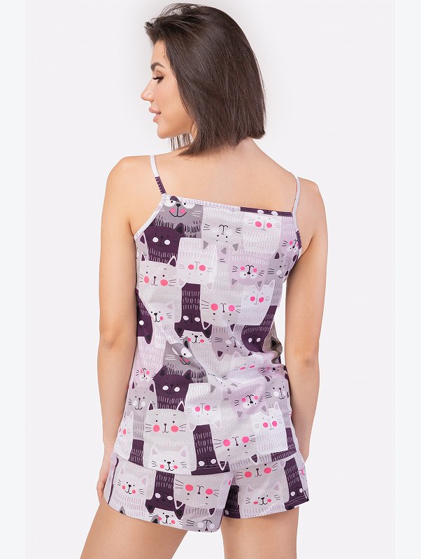 Женская пижама с шортами Happyfox